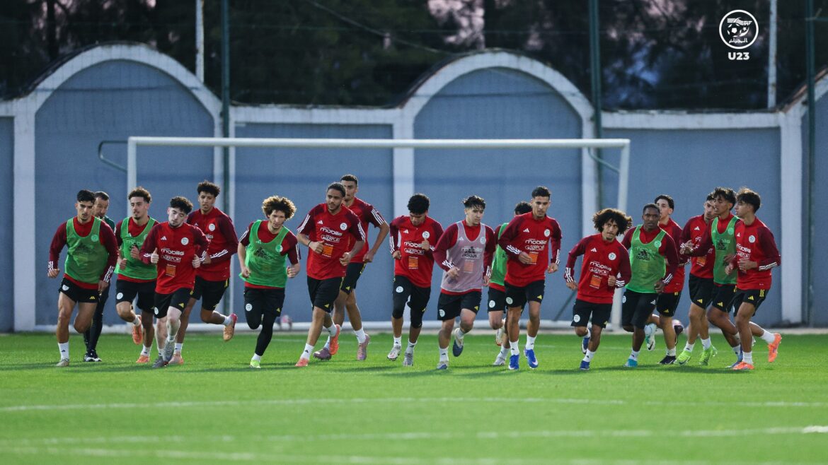 Équipe nationale U23 : Début du stage au CTN