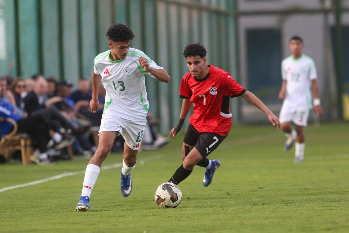 Équipe nationale U17 : Défaite en amical face à l'Egypte