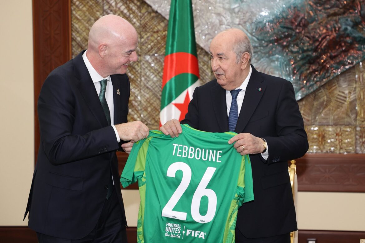 Gianni Infantino : "L'équipe d'Algérie a quelque chose de spécial