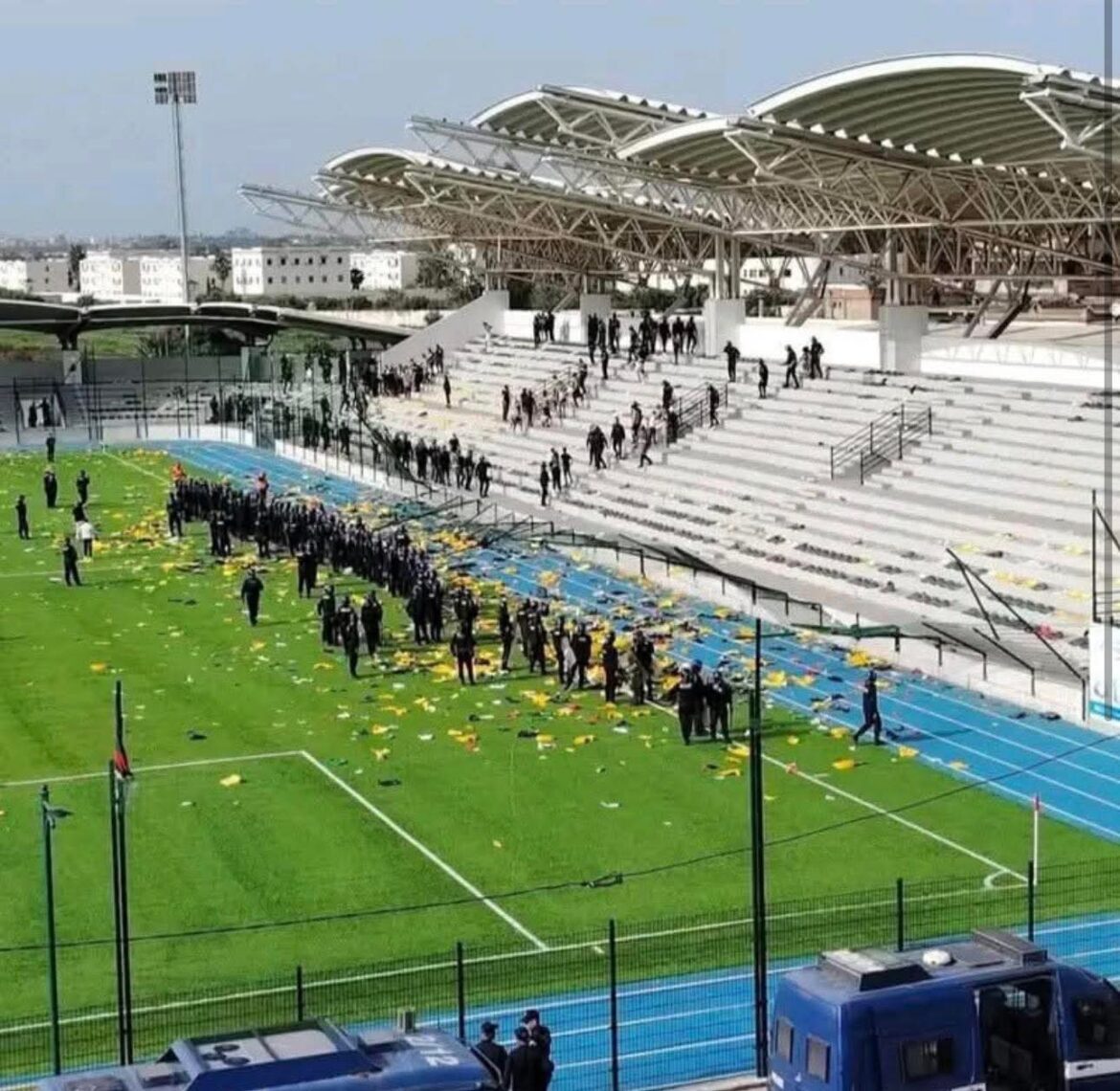 USM El Harrach - ASM Oran : Le stade des Eucalyptus saccagé