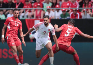 La Jordanie, un des adversaires de l'Algérie dans la phase de poules de la Coupe du monde de football s'est inclinée 4-1, contre la suisse