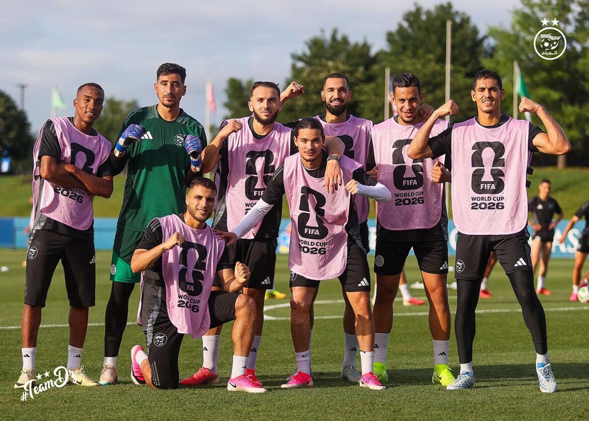 Algérie-Autriche : Dernier entraînement pour les Verts
