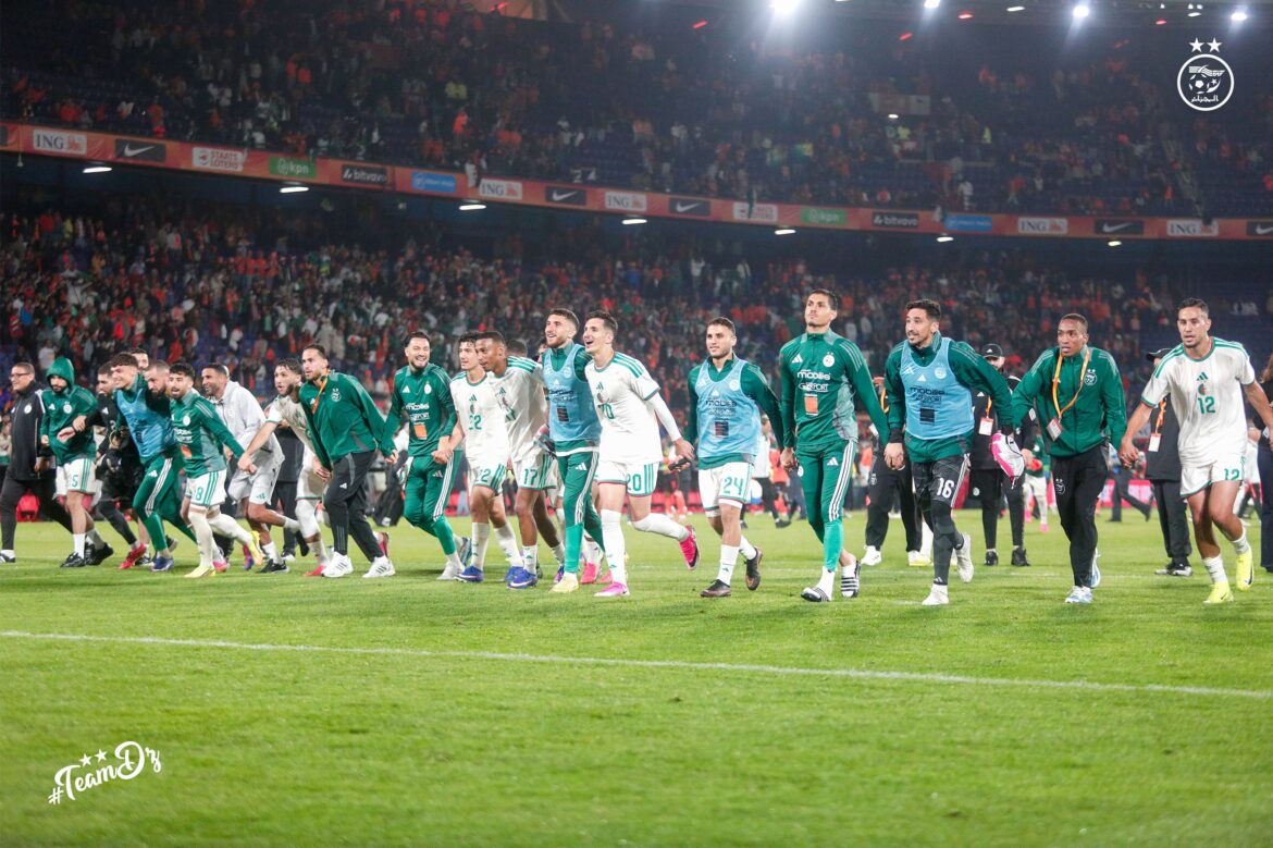 Après Pays-Bas - Algérie : Une victoire qui fait grandir les ambitions des Verts