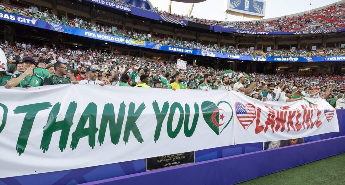 Mondial-2026 : Les supporters algériens conquièrent les cœurs des habitants de Kansas City