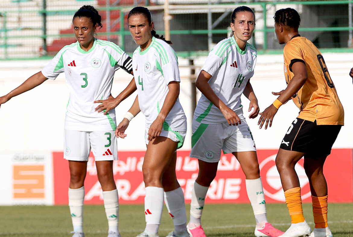 Foot féminin : L’Algérie et la Zambie se neutralisent en amical