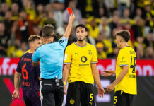 Supercoupe d’Allemagne : Dortmund battu par le Bayern, Bensebaïni exclu (Vidéo) Supercoupe d'Allemagne : Dortmund battu par le Bayern, Bensebaïni exclu (Vidéo)