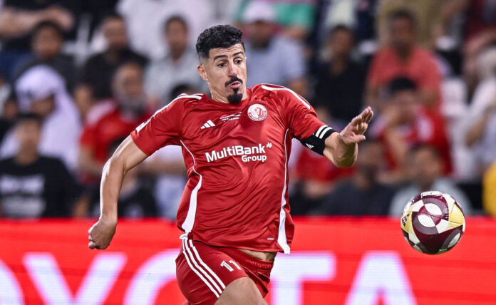 Vidéo : Le joli but de Bounedjah face à Al Gharafa