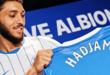Jaouen Hadjam à Brighton : « Un rêve qui se réalise » Jaouen Hadjam à Brighton : "Un rêve qui se réalise"