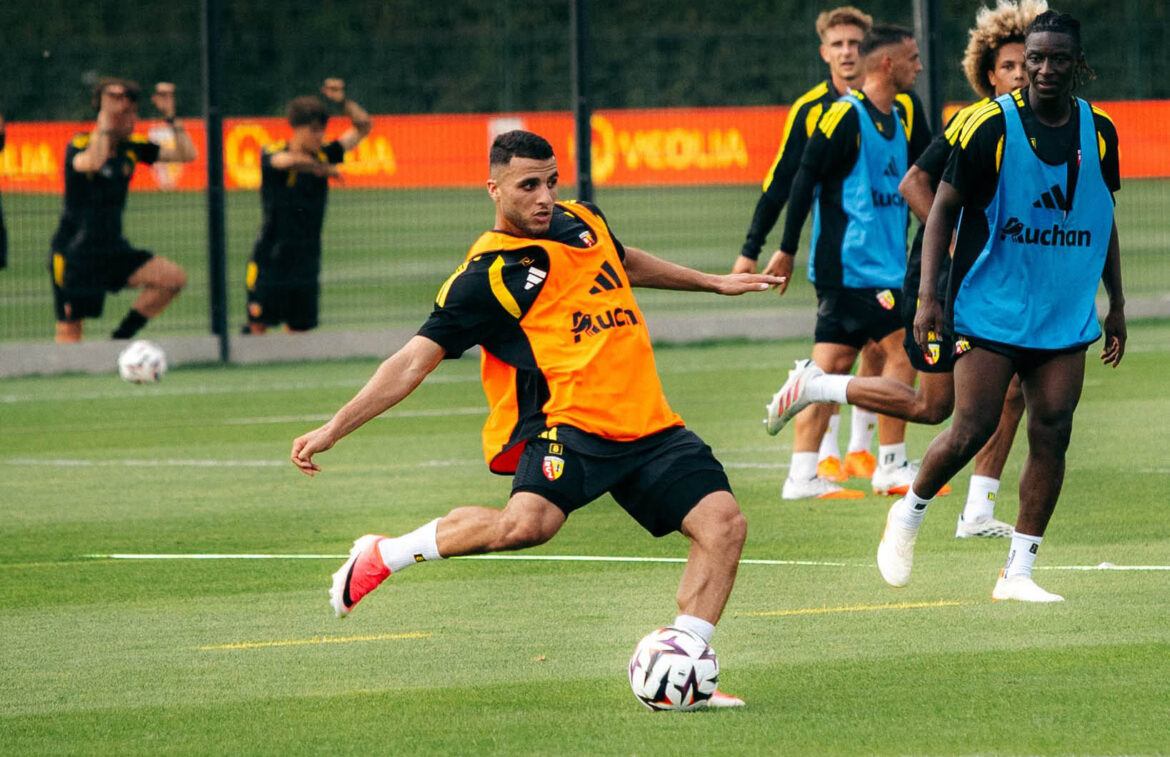 RC Lens : Titraoui effectue sa première séance d'entraînement