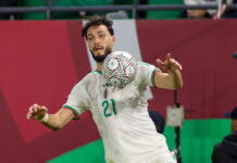 Equipe nationale : Bensebaïni incertain pour le début des qualif. pour la CAN-2027 Equipe nationale : Bensebaïni incertain pour le début des qualif. pour la CAN-2027