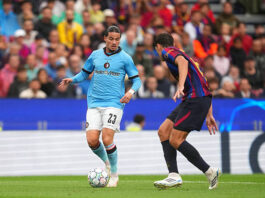 Ligue des Champions : Retour contrasté pour Hadj Moussa face au Barça malgré la déroute du Feyenoord