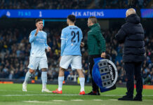 Manchester City : Rayan Aït Nouri retrouve les terrains après plus d’un mois d’absence Manchester City : Rayan Aït Nouri retrouve les terrains après plus d'un mois d'absence