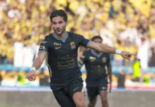Saudi Pro League : Houssam Aouar buteur, Al Ittihad concède le nul face à Abha (Vidéo) Saudi Pro League : Houssam Aouar buteur, Al Ittihad concède le nul face à Abha (Vidéo)