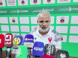Cherif El Ouezzani après la victoire du MCO : « Jouer les premiers rôles jusqu'à la dernière minute »