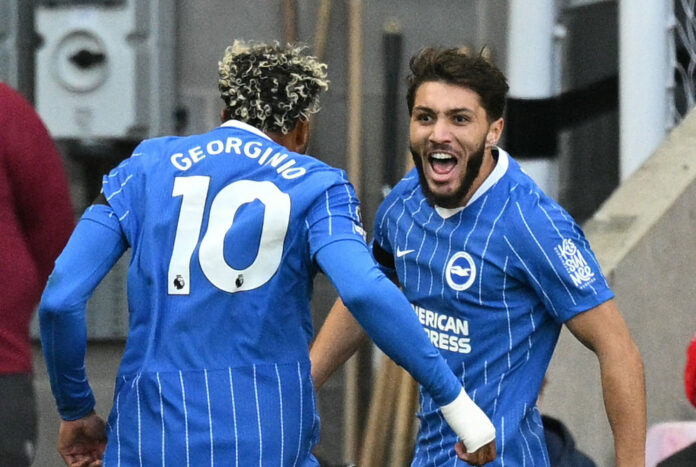 Brighton : Entrée fracassante et premier but pour Jaouen Hadjam en Premier League (Vidéo)