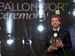 Harry Kane remport le Ballon d'Or 2026