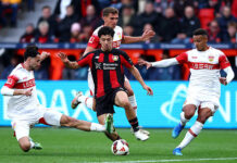 Bundesliga : Stuttgart s’impose à Leverkusen, Ibrahim Maza buteur malgré la défaite (Vidéo) Bundesliga : Stuttgart s'impose à Leverkusen, Ibrahim Maza buteur malgré la défaite (Vidéo)