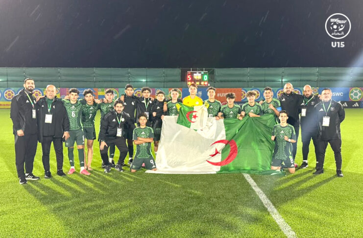 Mondial-Festival de la FIFA U15 : L'Algérie déroule face au Taipei chinois